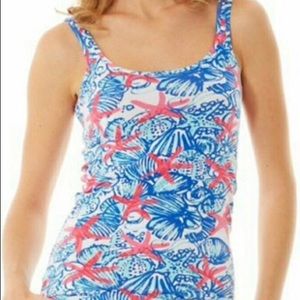 Lilly Pulitzer She She Sells Tabby Tank